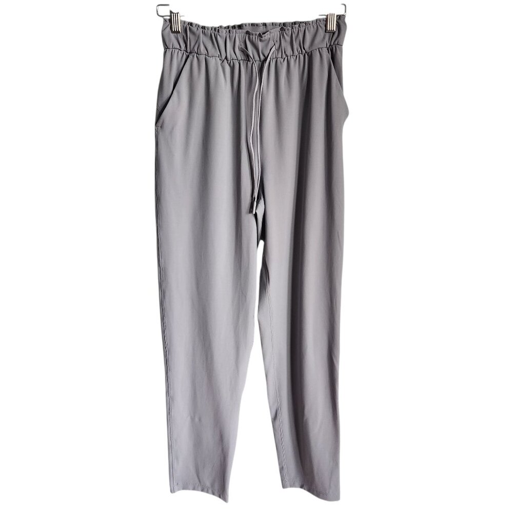 Lululemon Pants Women's 4 Gray Grey Keep Moving Pant 7/8 High Rise